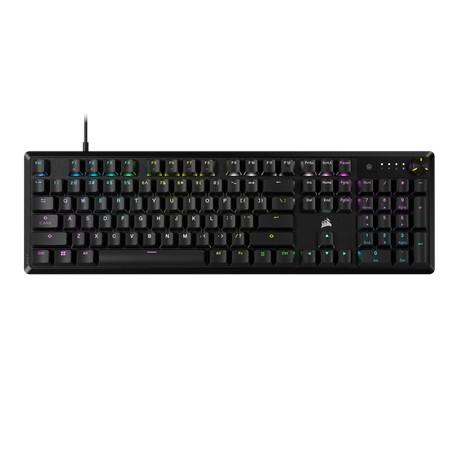 Corsair | Mechanical Gaming Keyboard | K70 CORE RGB | Gaming keyboard | Wired | N/A | Black | USB Type-A | RED