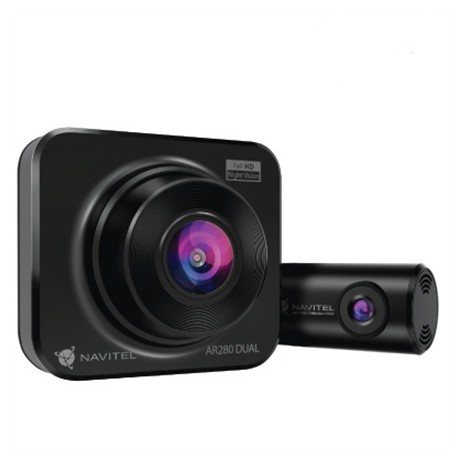 Navitel | AR280 DUAL | Full HD | Dashcam With an Additional Rearview Camera