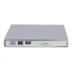 Gembird | External USB DVD Drive | DVD-USB-02-SV | Interface USB 2.0 | DVD±RW (±R DL) / DVD-RAM | CD read speed 24 x | CD write 