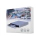 Gembird | External USB DVD Drive | DVD-USB-02-SV | Interface USB 2.0 | DVD±RW (±R DL) / DVD-RAM | CD read speed 24 x | CD write 