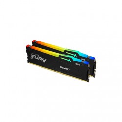 Kingston Fury Beast 32GB (16GB x 2) DDR5, 6000 MHz, CL36, 288-Pin, DIMM Kit Kingston