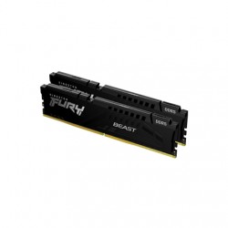 Kingston Fury Beast 64GB DDR5, 5600 MHz, CL40, 288-Pin, DIMM Kit (32GB x 2) Kingston