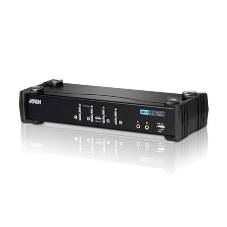 Aten 4-Port USB DVI/Audio KVMP Switch Aten | 4-Port USB DVI/Audio KVMP™ Switc
