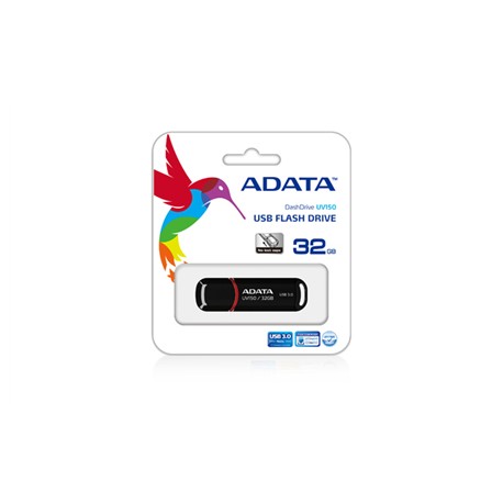 ADATA | UV150 | 32 GB | USB 3.0 | Black
