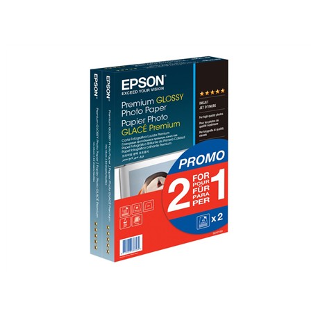 Epson | Premium Glossy Photo Paper | 255 g/m² | 100 x 150 mm | 10x15 | Premium Glossy Photo Paper