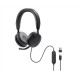 Dell Pro Wired On-Ear Headset WH5024 Built-in microphone ANC USB Type-A Black