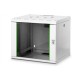 Digitus | Wall Mounting Cabinet | DN-19 09-U | Grey | IP protection class: IP20 Front door: Glass door, single opening Cabinet t
