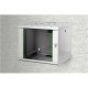 Digitus | Wall Mounting Cabinet | DN-19 09-U | Grey | IP protection class: IP20 Front door: Glass door, single opening Cabinet t