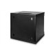 Digitus | Wall Mounting Cabinet | DN-10-06U-B | Black | IP protection class: IP20 Front door: Glass door, single opening Cabinet