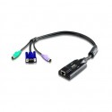 Aten PS/2 VGA KVM Adapter with Composite Video Support Aten PS/2 VGA KVM Adapter with Composite Video Support