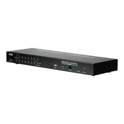 Aten CS1716I 1-Local/Remote Share Access 16-Port PS/2-USB VGA KVM over IP Switch Aten