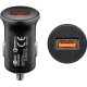 Goobay | Quick Charge QC3.0 USB car fast charger | Cigarette lighter Male | USB 2.0 Female (Type A)